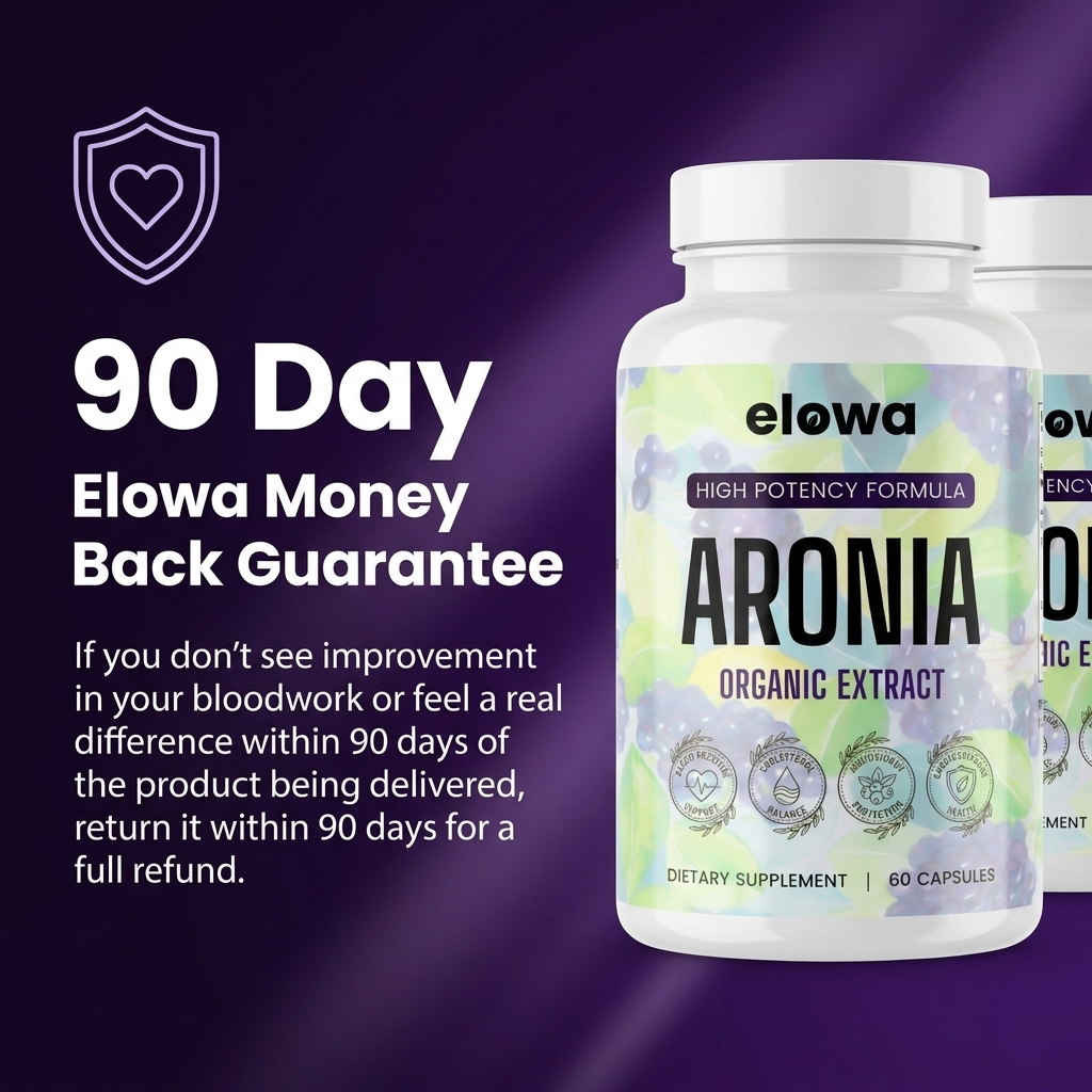 Organic Aronia Capsules – Antioxidant Superfood Supplement