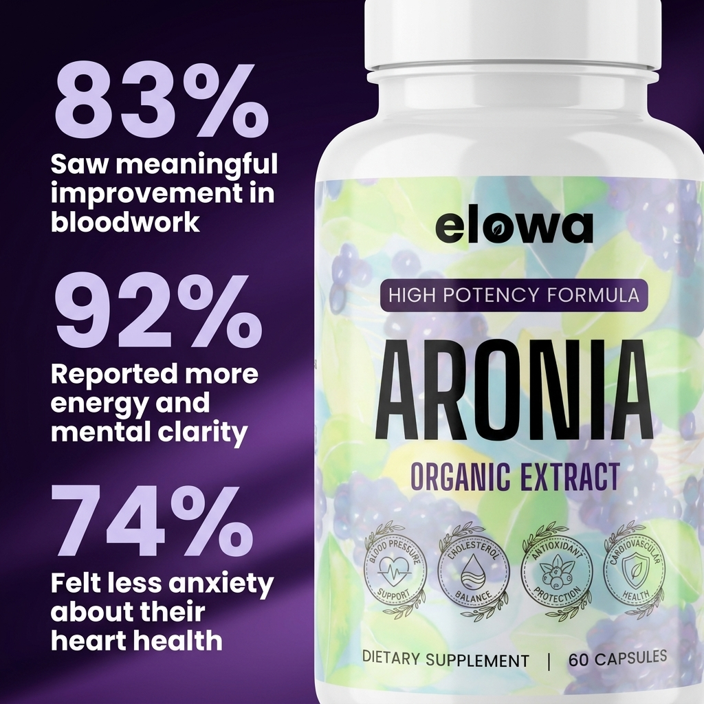 Organic Aronia Capsules – Antioxidant Superfood Supplement
